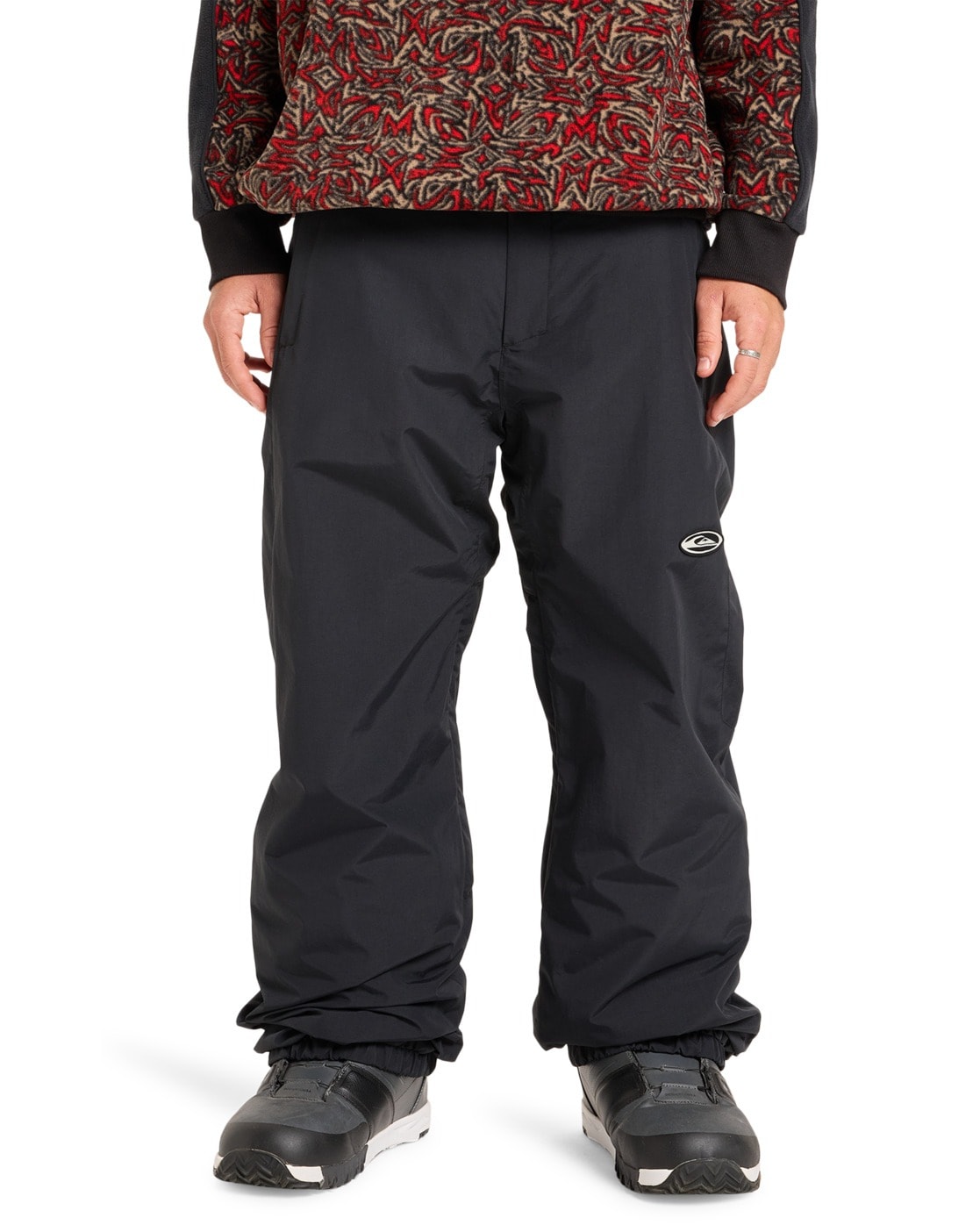 Snowboardhose QUIKSILVER "Snow Down", Herren, Gr. L, schwarz, 100% Nylon, Hosen Image