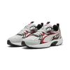 Sneaker PUMA "Milenio Tech Sneakers Erwachsene", Gr. 44.5, cool light gray for all time rot silber metallic, Obermaterial: Textil, Synthetik; Futter: Textil; Innensohle: Textil; Laufsohle: Gummi, Schuhe