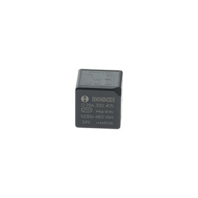 BOSCH Relais, Arbeitsstrom 0 986 332 405 2077837,0867515,1052253 0005458405,005458425,0589082,1403871,4718222,5430025965,A0015451005,2800093001 Image