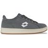 Sneaker LOTTO, Gr. 43, grau, weiß, Synthetik, sportlich, Schuhe, - mit bequem gepolsterter Schaftkante