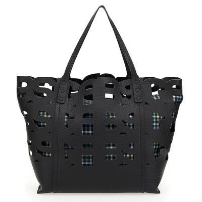 Gabs Jade L Shopper Tasche Leder 33 cm nero Schwarz Damen Image