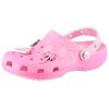 Clog CROCS "Mattel Pink Barbie", Damen, Gr. 39, pink, Croslite, casual, Schuhe, mit Barbie Applikationen