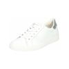 Sneaker PAUL GREEN "Paul Green Sneaker Leder/Textil", Damen, Gr. 38,5, weiß (weiß, gold), Leder, Textil, casual, Schuhe
