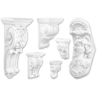 Hexim Perfect - Stuckkonsole Wandkonsole Polyurethan Stuck Dekor Barock- & Jugendstil: C8031 Image