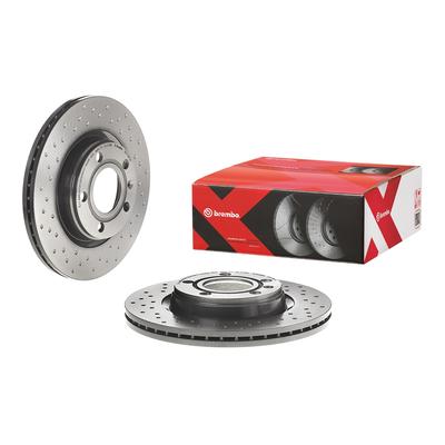 BREMBO Bremsscheibe VW,AUDI,SEAT 09.7196.1X 8E0615301P,8E0615301B,8E0615301D Bremsscheiben,Scheibenbremsen JZW615301Q Image