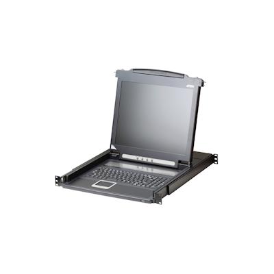 ATEN CL1000M KVM-Konsole, 43cm LCD, VGA, PS/2, ES-Layout Image