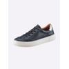Sneaker HEINE, Damen, Gr. 42, blau (marine), Leder, Glattleder, Glattleder, modisch, Schuhe