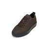Sneaker MARC O'POLO "aus edlem Rindleder", Damen, Gr. 41, braun (schwarz earth), Obermaterial: 100% Leder (Rind), unifarben, Schuhe
