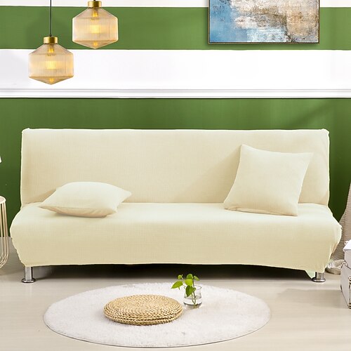 wasserdichter Jacquard-Stoff, armloser Sofa-Bettbezug, Sofa-Neujahrsdekor, Schonbezüge, Stretch-Schutz, elastischer Bankbezug Image