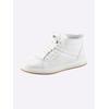 Schnürstiefelette ANDREA CONTI, Damen, Gr. 39, weiß, Leder, Glattleder, Glattleder, modisch, Schuhe
