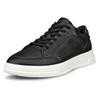 Sneaker ECCO "Move W", Damen, Gr. 39, schwarz, Leder, sportlich, Schuhe, Freizeitschuh, Halbschuh mit ergonomischer Fluidform Sohle