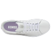 Sneaker K-SWISS "COURT SHIELD II", Gr. 39, weiß, oyster mushroom, thistle, Leder, sportlich, Schuhe