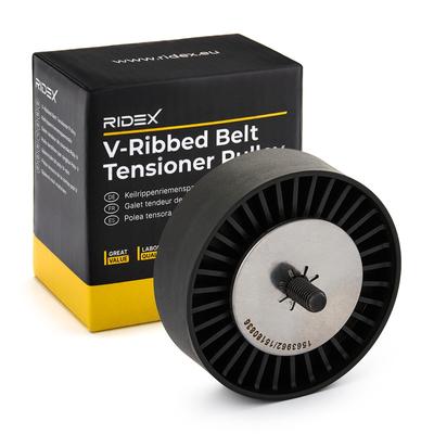 RIDEX Umlenkrolle BMW 312D0106 11287799859,7799859 Führungsrolle,Umlenk-/Führungsrolle, Keilrippenriemen Image