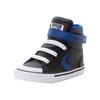 Sneaker CONVERSE "PRO BLAZE STRAP LEATHER EASY ON", Gr. 24, schwarz, blau, weiß, Leder, sportlich, Schuhe