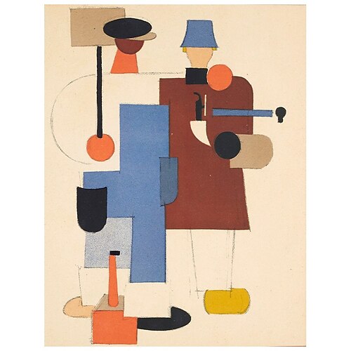 handgefertigtes Ölgemälde auf Leinwand, Wandkunst, Dekoration, Morandi, geometrischer Farbblock, abstrakte Figur für die Inneneinrichtung, gespannter Rahmen, hängendes Gemälde/gerolltes rahmenloses, Image