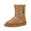 Stiefelette ARA "Ara Stiefelette Veloursleder/Textil", Damen, Gr. 37, braun (hellbraun), Veloursleder, Textil, casual, Schuhe