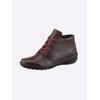 Stiefelette CLASSIC, Damen, Gr. 42, rot (bordeaux), Glattleder, Rindsleder, Basic, Schuhe