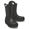 Gummistiefel CROCS "Handle It Rain Boot", Damen, Gr. 42, schwarz, Croslite, casual, Schuhe, mit Tragegriffe