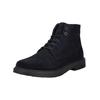 Schnürstiefelette GEOX "Geox Stiefelette Veloursleder", Herren, Gr. 43, blau (navy), Veloursleder, casual, Schuhe
