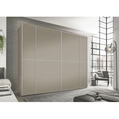 Schwebetürenschrank STAUD "Sonett 200, Made in Germany", beige (sand), B:270cm H:240cm T:68cm, Holzwerkstoff, Schränke, mit vier verschiedenen Ausstattungsvarianten Image