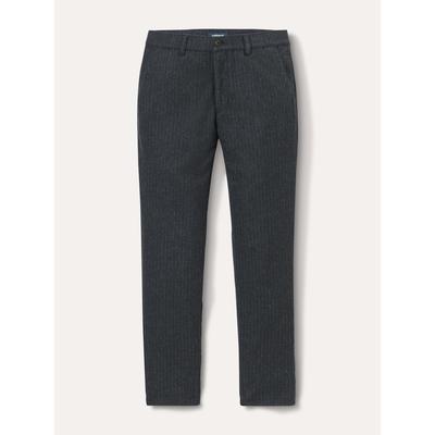 Walbusch Herren Premium Sport-Flanell Hose Grau gestreift Image