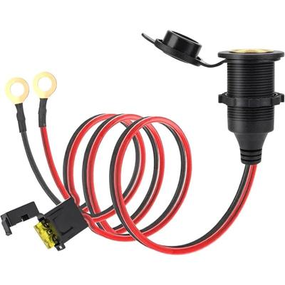 Bluedeer - 2m Hochleistungs Zigarettenanzünderbuchse Wasserdicht Marine Grade 12V / 24V
