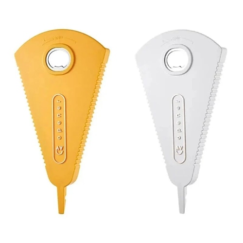 2er-Pack multifunktionaler Glasöffner – universelle manuelle Flasche Dosendeckelöffner mit magnetischem Design, einfacher Drehverschlussöffner für den Einsatz in der Küche Image