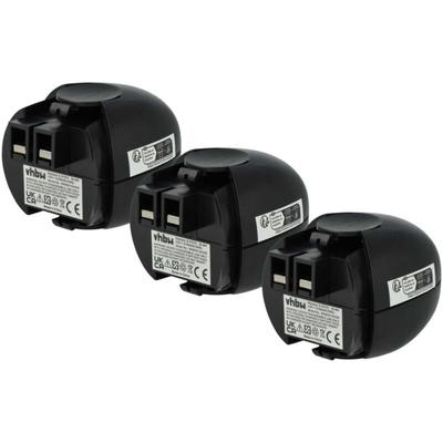 Vhbw - 3x Akku kompatibel mit Metabo 6.02410.50, 6.27000.00, Powermaxx 4.8, 600059510 Image