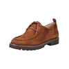 Schnürschuh CAPRICE "Caprice Halbschuhe Veloursleder", Damen, Gr. 37, braun (cognac), Veloursleder, casual, Schuhe