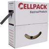 Cellpack - 127068 Schrumpfschlauch ohne Kleber Blau 9.50 mm 4.80 mm Schrumpfrate:2:1 10 m