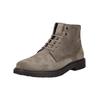 Schnürstiefelette GEOX "Geox Stiefelette Veloursleder", Herren, Gr. 45, grau (taupe), Veloursleder, casual, Schuhe