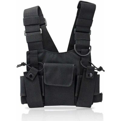 Odipie - Brusttasche für Funkgeräte, Walkie-Talkies, Nylon-Gurttaschen, Rucksäcke, Holster für Image