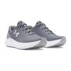 Laufschuh UNDER ARMOUR "UA Charged Surge 4", Gr. 48,5, steel, mod gray, weiß, Textil, Synthetik, sportlich, Schuhe