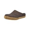 Hausschuh HAFLINGER "Haflinger Hausschuhe Filz", Herren, Gr. 43, braun, Filz, casual, Schuhe