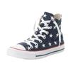 Sneaker CONVERSE "CHUCK TAYLOR ALL STAR", Gr. 37,5, bunt (navy, weiß, rot), Textil, sportlich, Schuhe