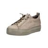 Plateausneaker PAUL GREEN "Paul Green Slipper Nubukleder", Damen, Gr. 37,5, grau (taupe), Nubukleder, casual, Schuhe