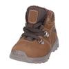 Schnürstiefelette PEPINO "Pepino Stiefelette Nubukleder/Textil", Kinder, Gr. 22, braun (caramel), Nubukleder, Textil, casual, Schuhe