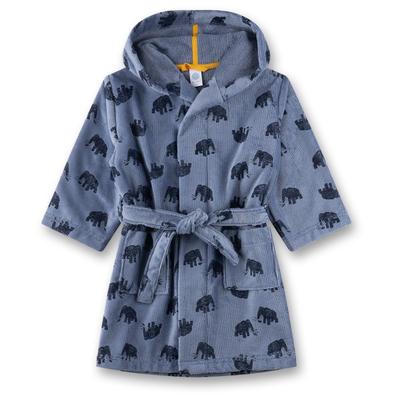 Sanetta - Kid's Bathrobe 233584 - Bademantel Gr 92 blau/grau Image