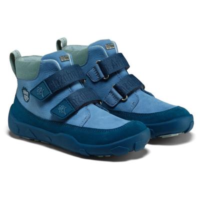 Affenzahn - Kid's Übergangsschuh Leder Friendy - Barfußschuhe 30 | EU 30 shark /blau Image
