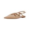 Ballerina STEVE MADDEN "STEVE MADDEN Ballerinas Lederimitat", Damen, Gr. 41, beige, Lederimitat, casual, Schuhe