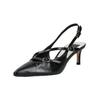 Slingpumps DOLCE VITA "Dolce Vita Pumps Lederimitat", Damen, Gr. 39, schwarz, Lederimitat, casual, Schuhe