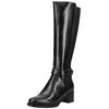 Stiefel NERO GIARDINI "Nero Giardini Stiefel Leder", Damen, Gr. 37, schwarz, Leder, casual, Schuhe