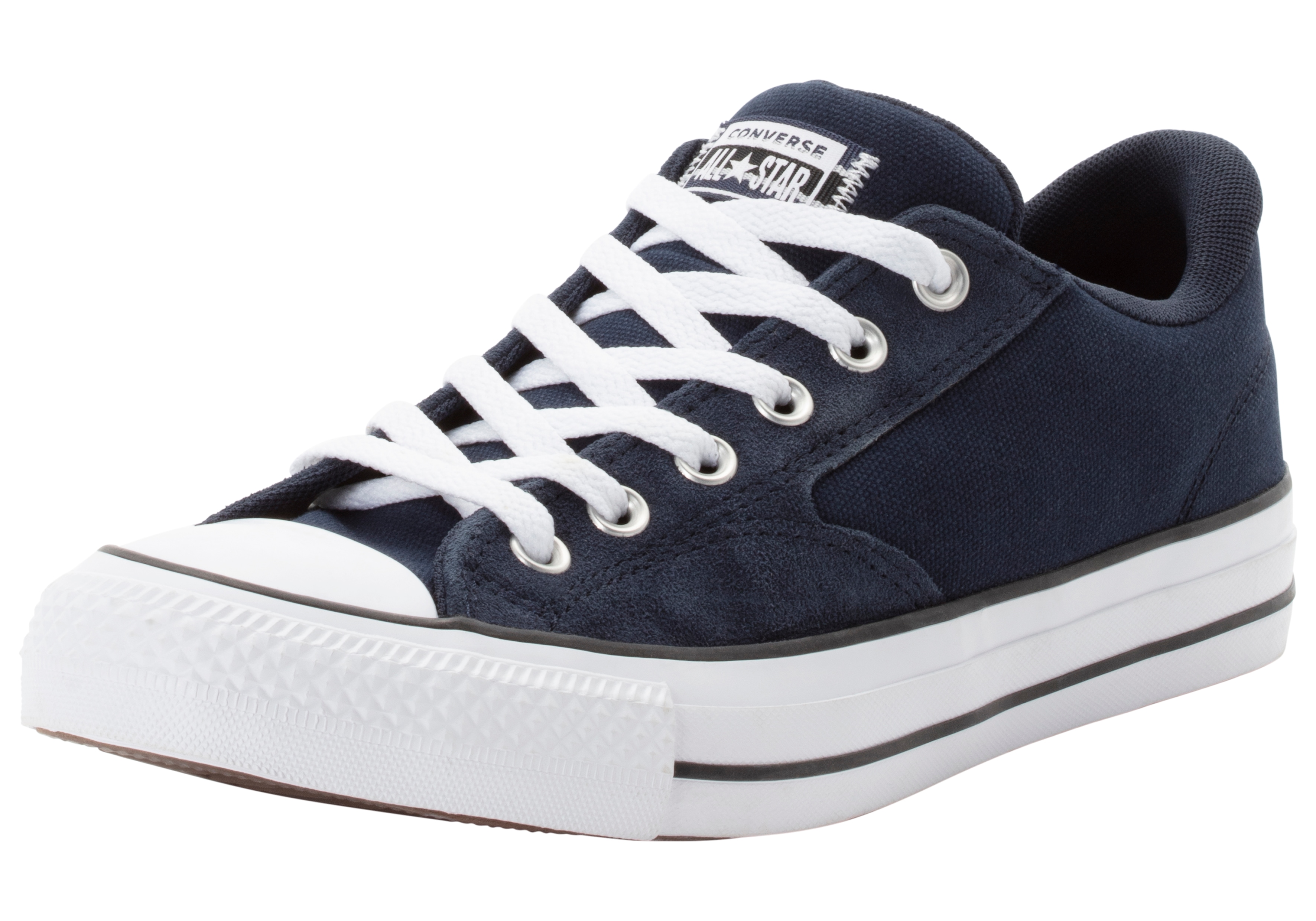 Sneaker CONVERSE "CHUCK TAYLOR ALL STAR MALDEN STREET", Herren, Gr. 45, obsidian, navy, weiß, Textil, Schuhe Sneaker