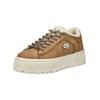 Plateausneaker REPLAY "Replay Sneaker Lederimitat", Damen, Gr. 40, beige, Lederimitat, casual, Schuhe