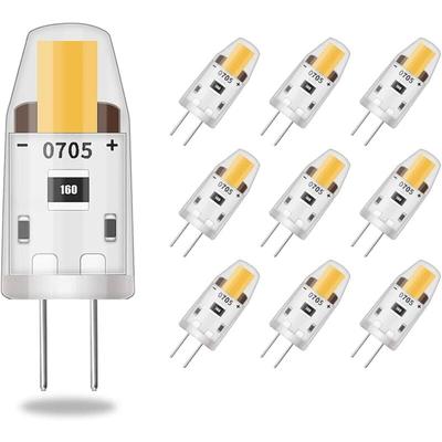 Ersandy - led G4 dimmbare Glühbirnen, 3 w entspricht 30 w Halogenlampe, 95 lm warmweiße Image