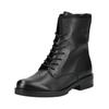 Schnürstiefelette GABOR "Gabor Stiefelette Leder", Damen, Gr. 42, schwarz, Leder, casual, Schuhe