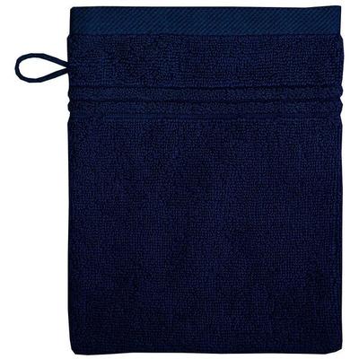dyckhoff Waschlappen Nature 100% Baumwolle 16x21 cm blau Image