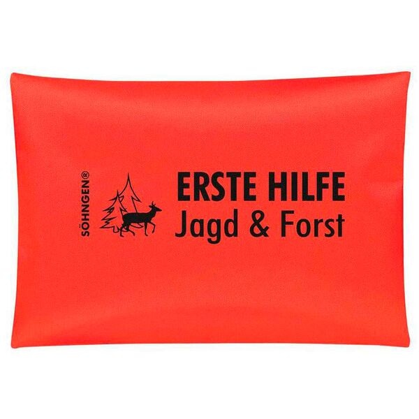 SÖHNGEN Erste-Hilfe-Tasche »Jagd & Forst« orange, 10x13.5x6 cm Image