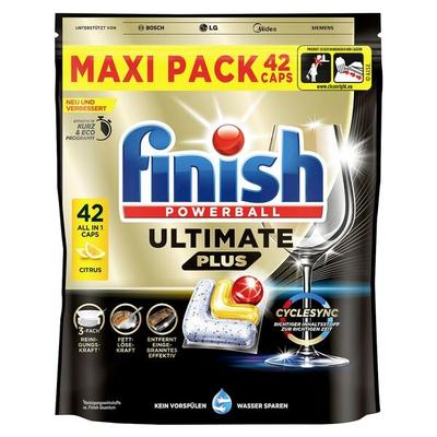 finish Spülmaschinentabs »Powerball Ultimate Plus All in 1 Citrus« 42 Stück weiß Image