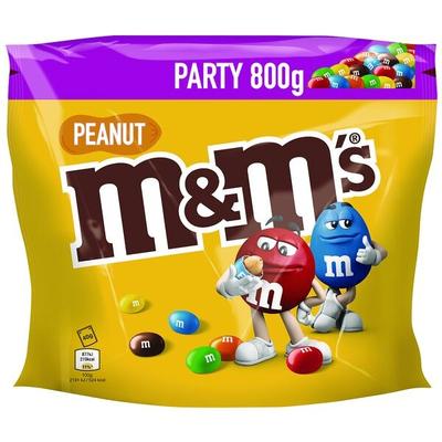 M und M Schokobonbons »m&m PEANUT« 800 g Image